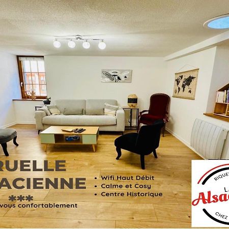 La Ruelle Alsacienne, Charme Alsacien Et Confort Moderne リクヴィール エクステリア 写真